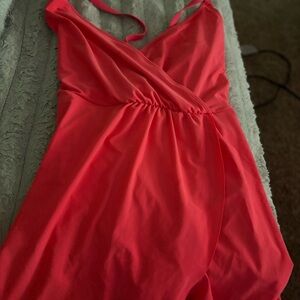 Womens Coral One Piece Swimsuit never worn don’t have tags still beautiful color